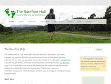 Tablet Screenshot of barefoothub.com
